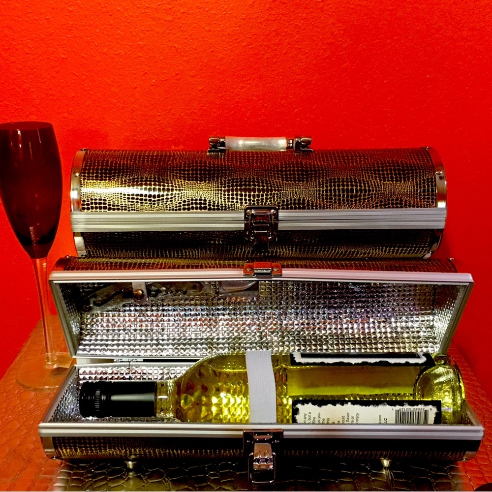 Goldish Wine Purse